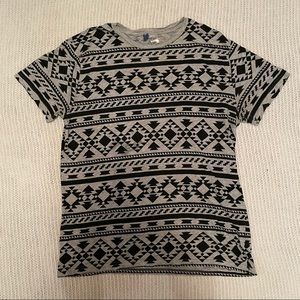 H&M short sleeve shirt mens size L